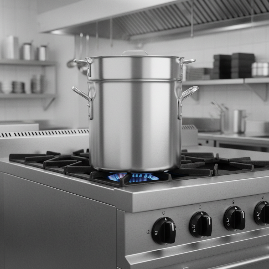 Browne 20 Qt Aluminum Double Boiler 5813220