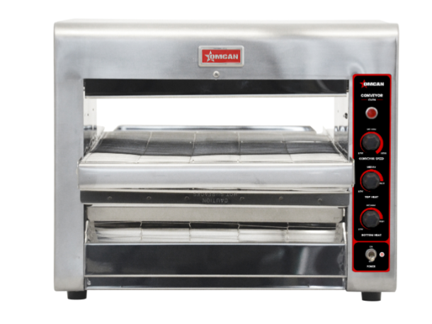 Omcan Conveyor Toaster Oven with 14″ Belt – 3.6kW, 240V, 1Ph 11387* (Floor Model)