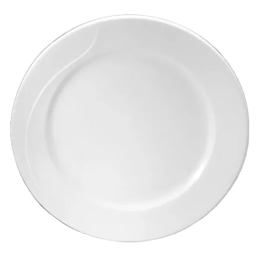 Oneida 6.5" Eclipse Buffalo Mid Rim Plate F1100000177 - (Case of 36)