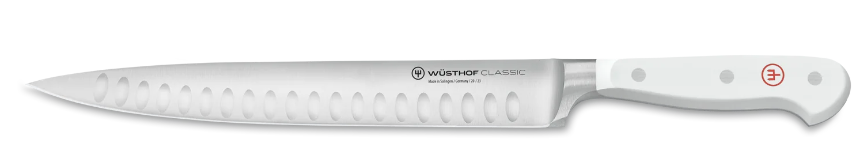Wusthof 9" Classic White Hollow Edge Carving Knife 1040200823