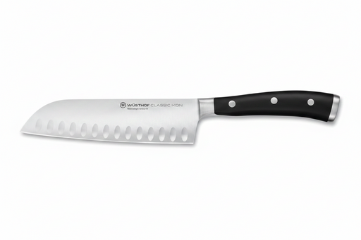Wusthof 7" Classic Ikon Hollow Edge Santoku Knife 1040331317