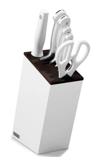Wusthof Classic White 7 pc Knife Block Set (Bread) 1090270602