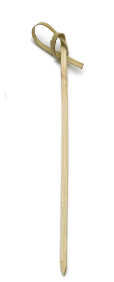 Tablecraft 4.5" Bamboo Knot Pick BAMK45 - (Pack of 100)