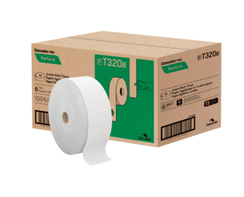 Cascades Pro Perform Jumbo Roll T320 - (Case of 6)