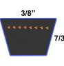 DVA Safety Belt Large 72048