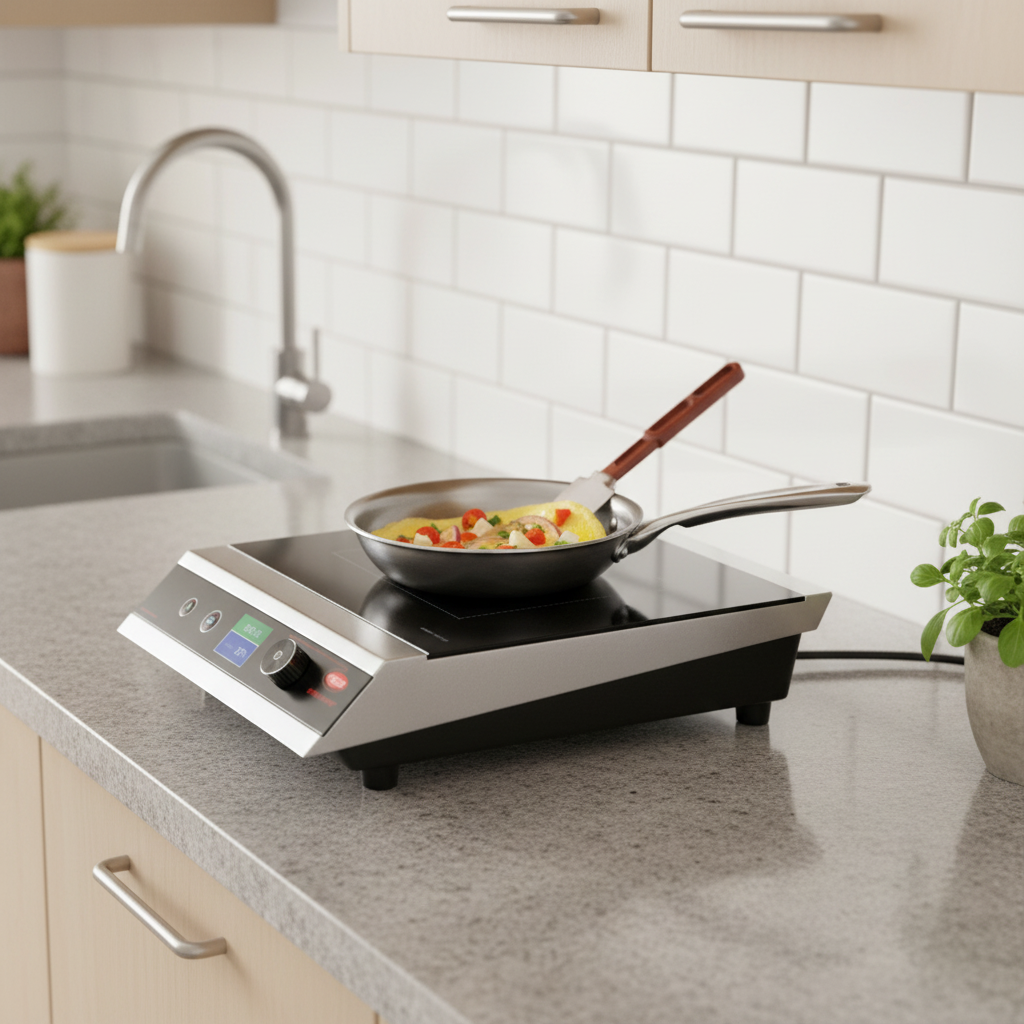 Hatco 1800W Rapide Cuisine Countertop Induction Range IRNG-PC1-18*