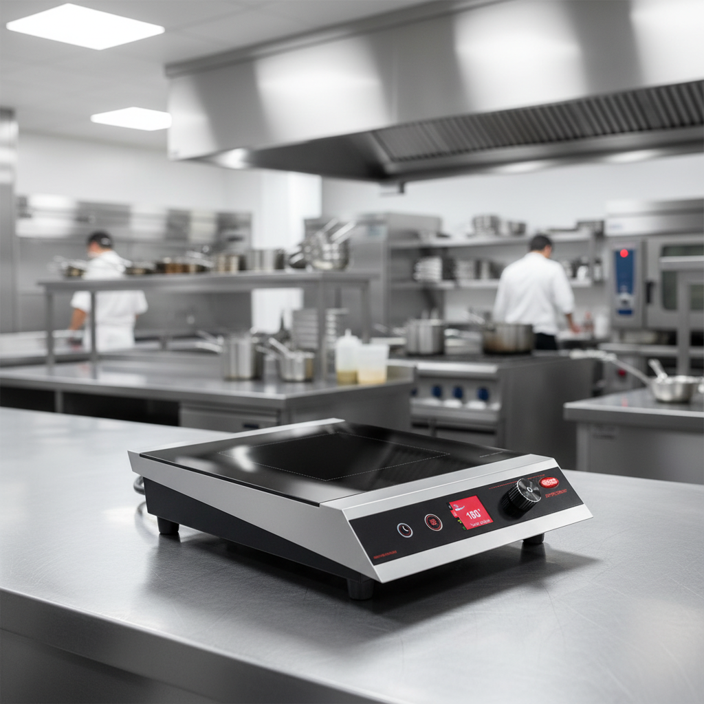 Hatco 1800W Rapide Cuisine Countertop Induction Range IRNG-PC1-18*