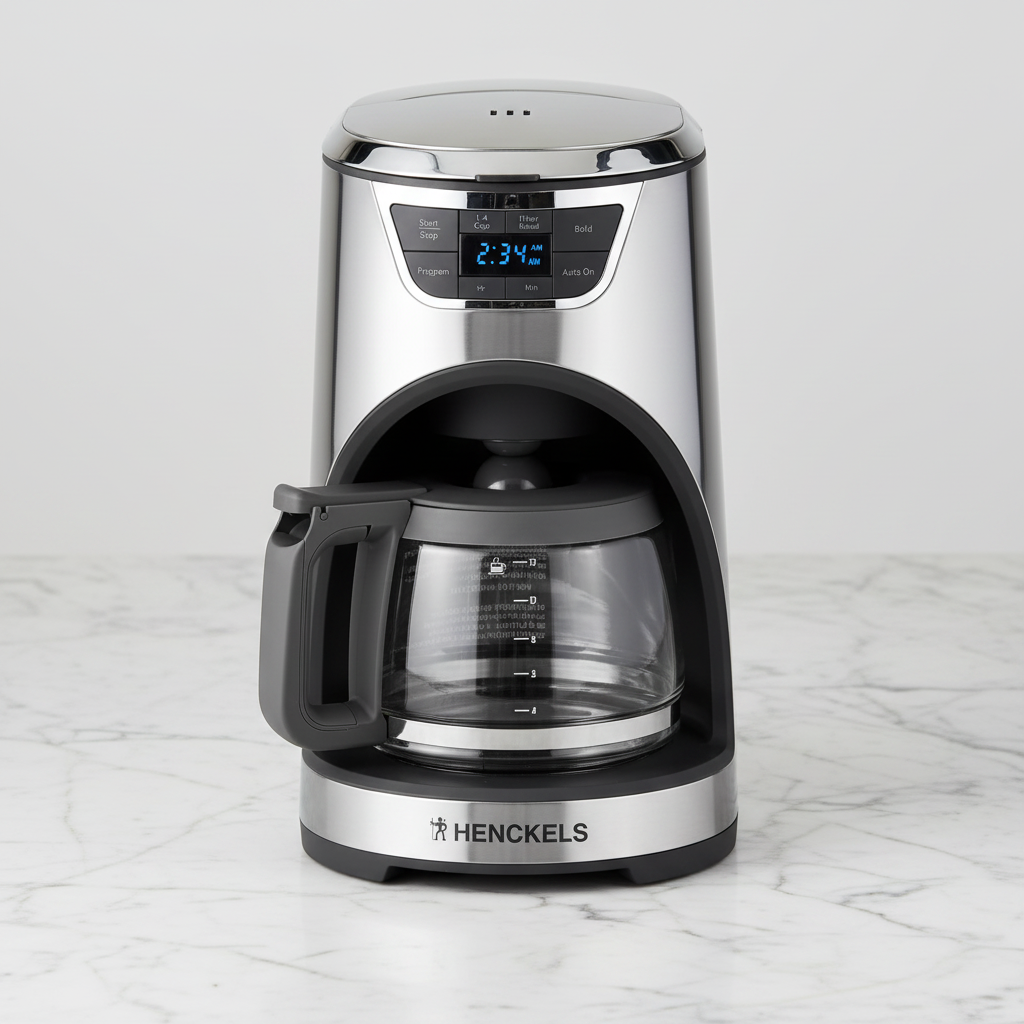 HENCKELS 2.2L Programmable Drip 12 Cup Coffee Maker 36450-150