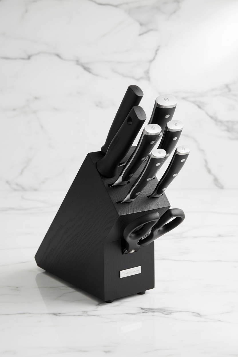 Wusthof Classic Ikon 8 pc Knife Block Set 1090370703