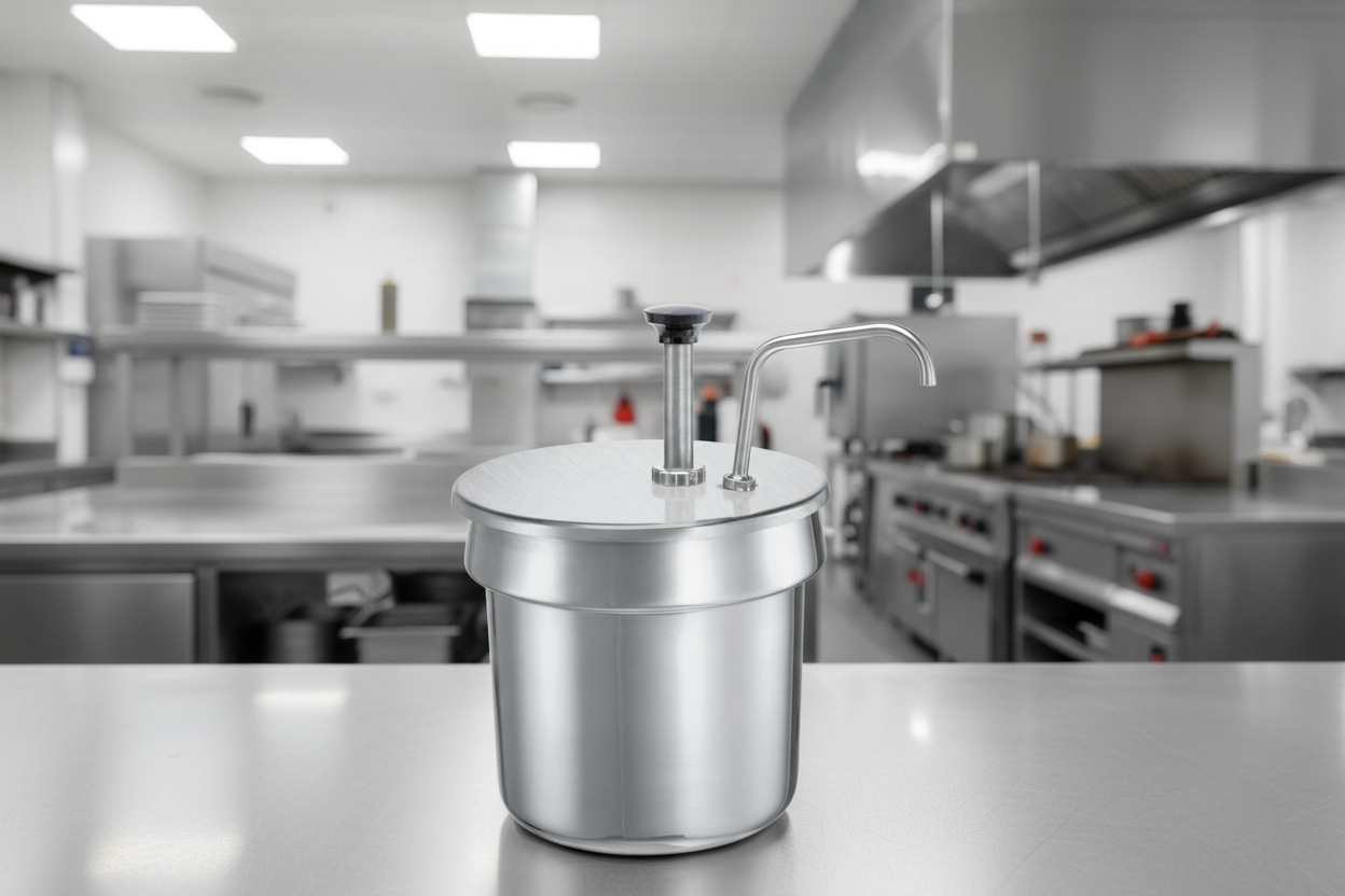 Server 4 Qt Condiment Pump CP-6 1/2 83200