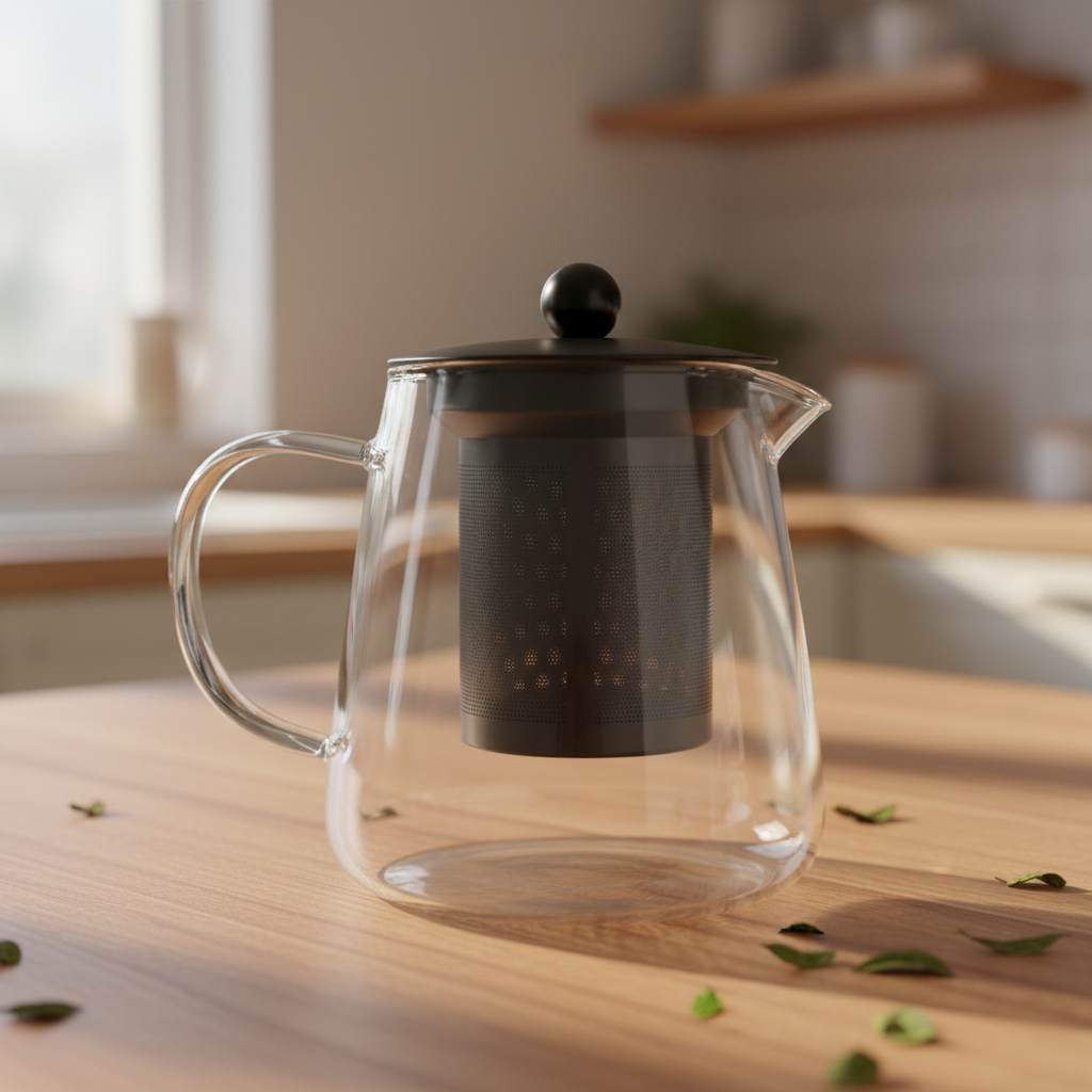 CH'A Tea 550 ml Teapot w/ Infuser 4446688CL