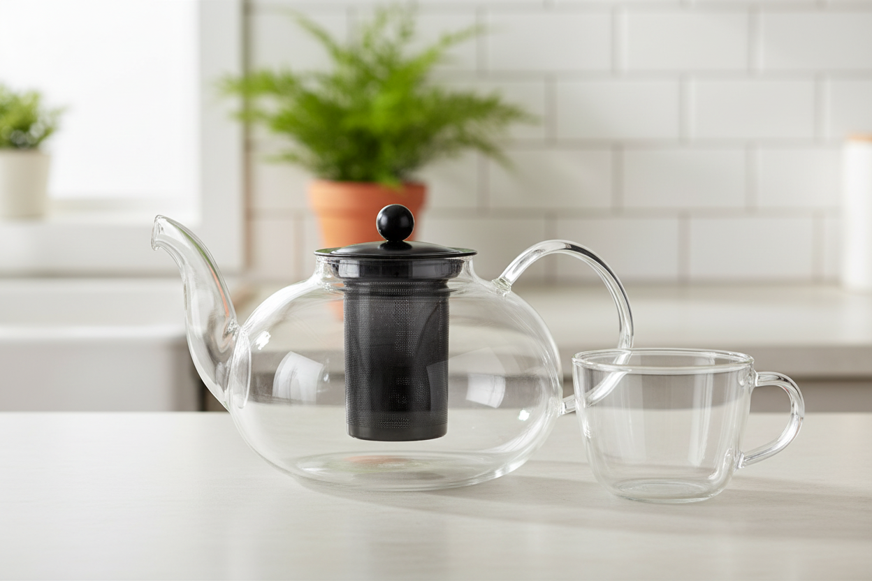 CH'A Tea 1.5 L Teapot w/ Infuser 4446687CL