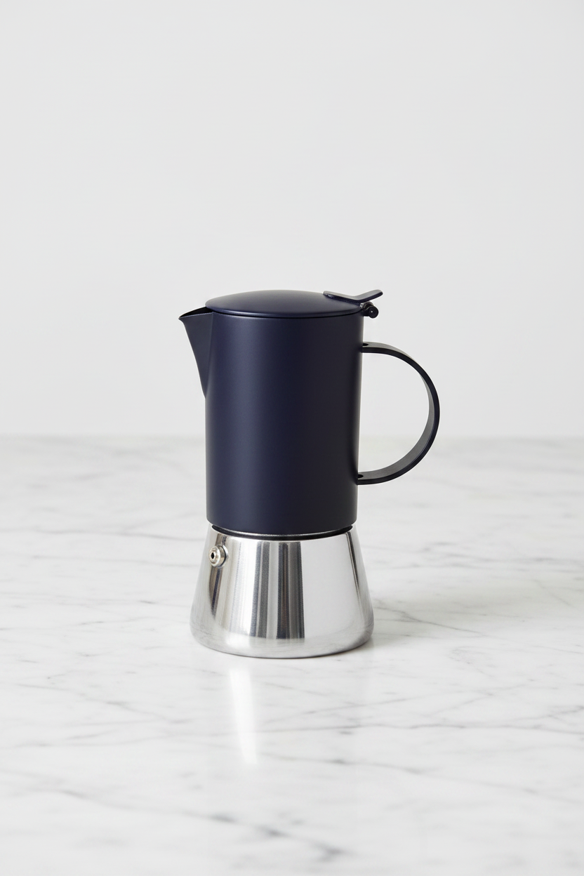 Cafe Culture 10 oz Stove-Top Espresso Maker 4244773BK