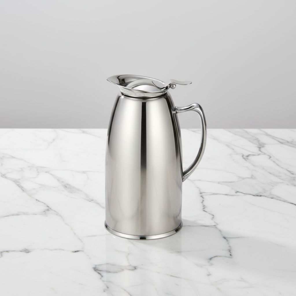 Winco 20 oz Stainless Steel Insulated Coffee Server VSS-508