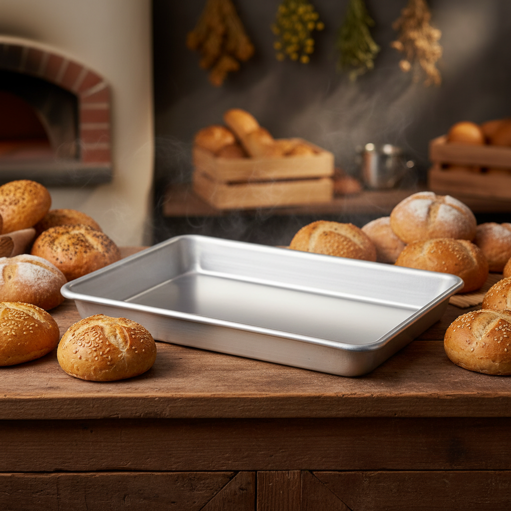 Twenty Four 7 1/8 Size Aluminum Sheet Pan 1508