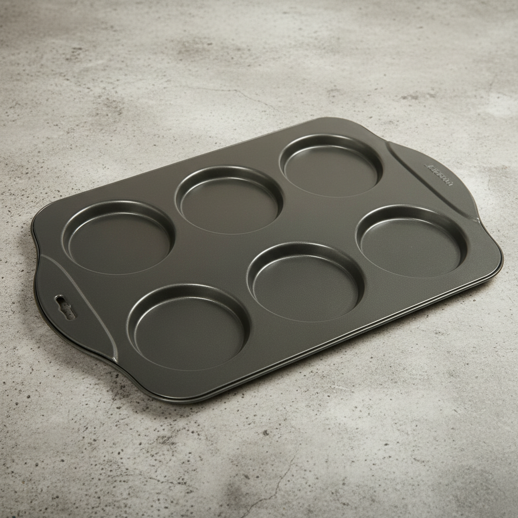 Ventures Non Stick Puffy Muffin Crown Pan 3973