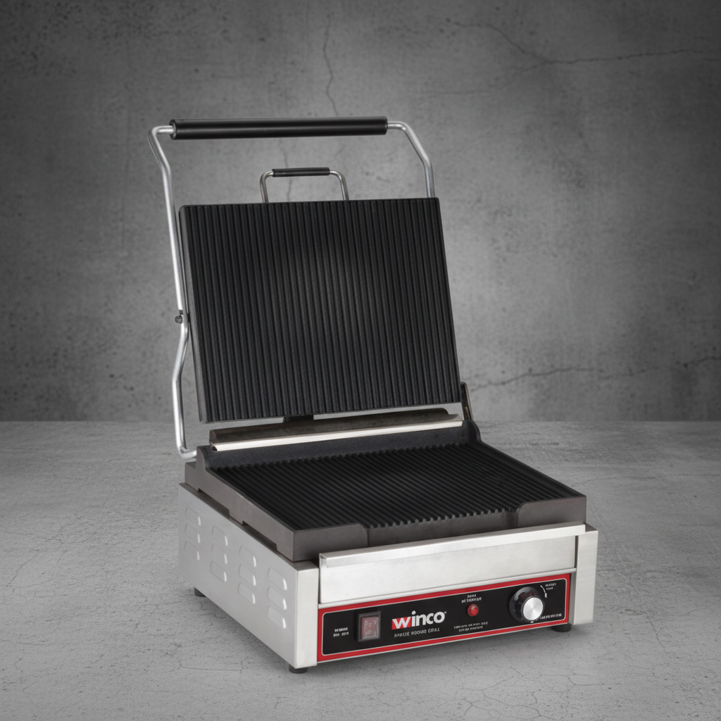 Winco 120V Panini Grill  EPG-1C