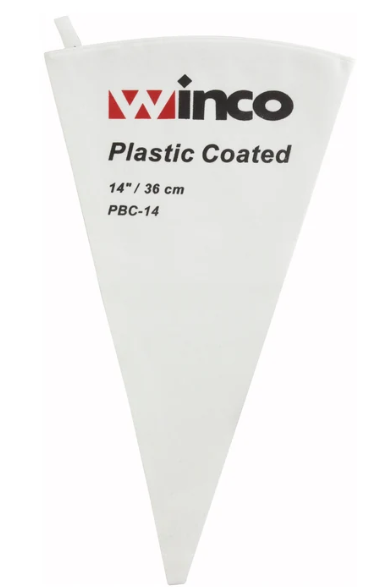 Winco 14" Plastic Coated Pastry Bag PBC-14