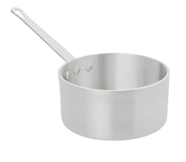 Browne Thermalloy  2.5 Qt Heavy Weight  Aluminum  Sauce Pan 5814502