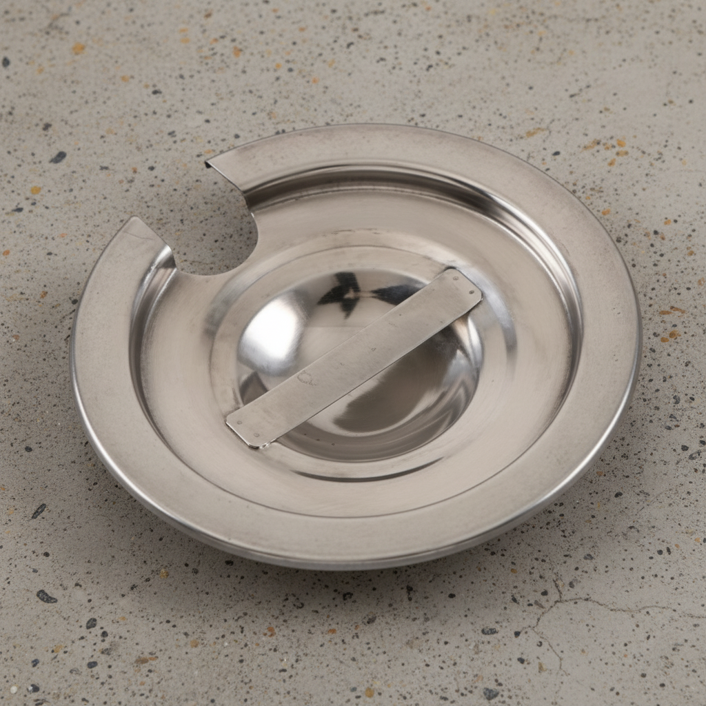 Browne® 575588 Lid for 7qt S/S Insert on white bakground
