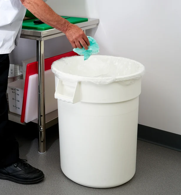 Winco 20 Gal Heavy Duty Trash Can PTC-20W*