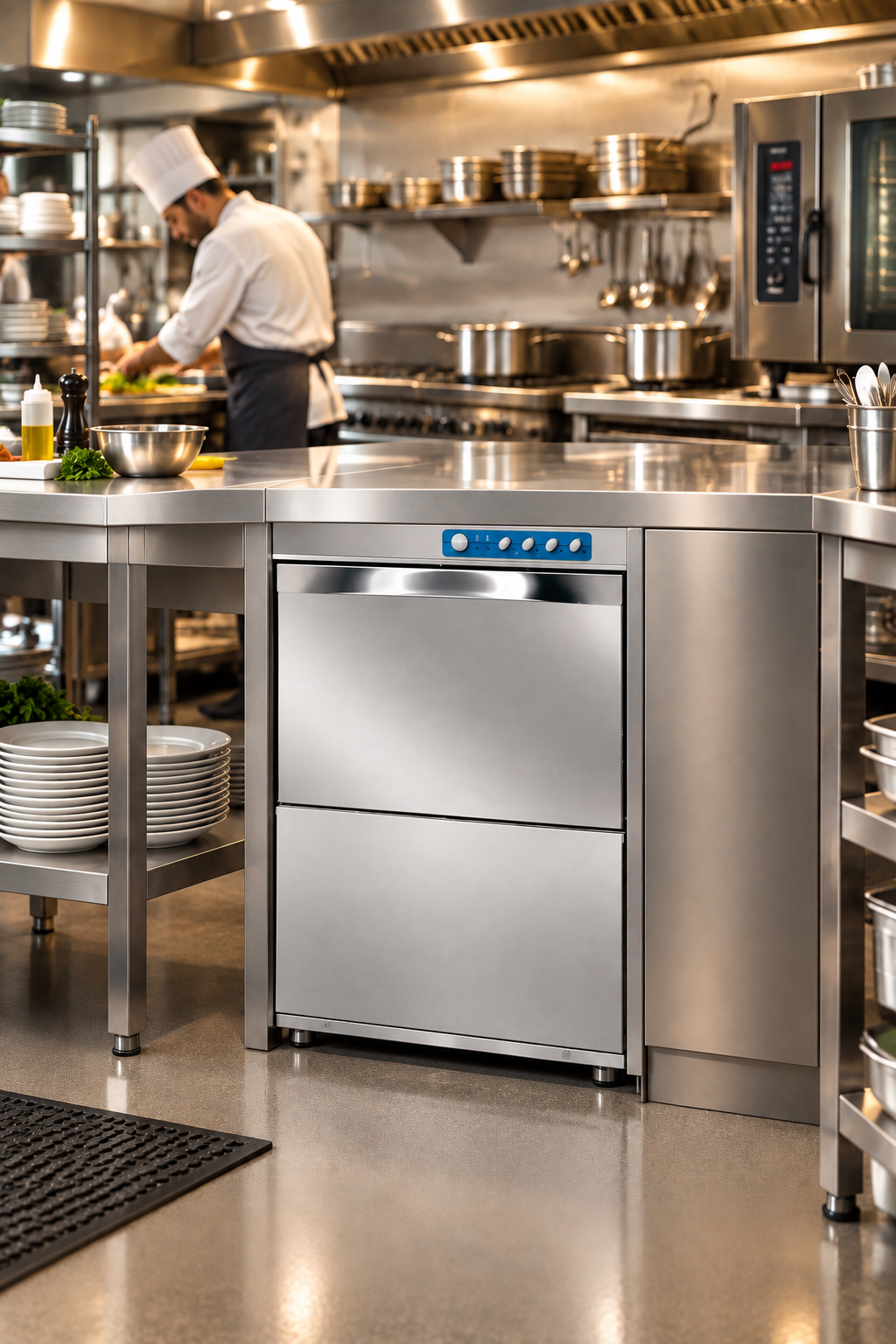 Undercounter High Temperature Dishwasher DIHR DS50ETL