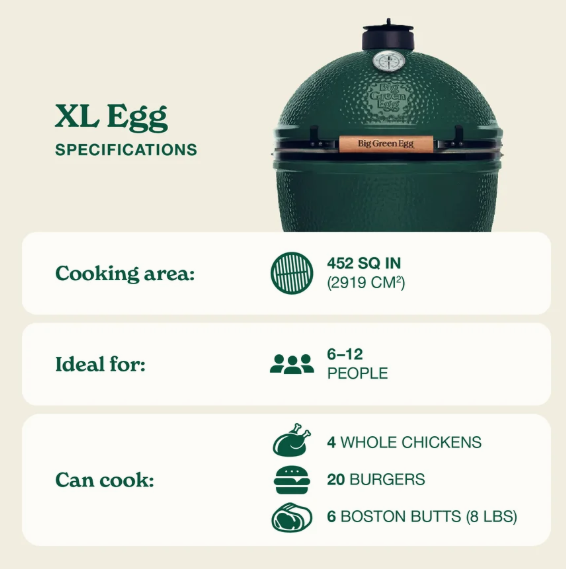 XL Big Green Egg 117649