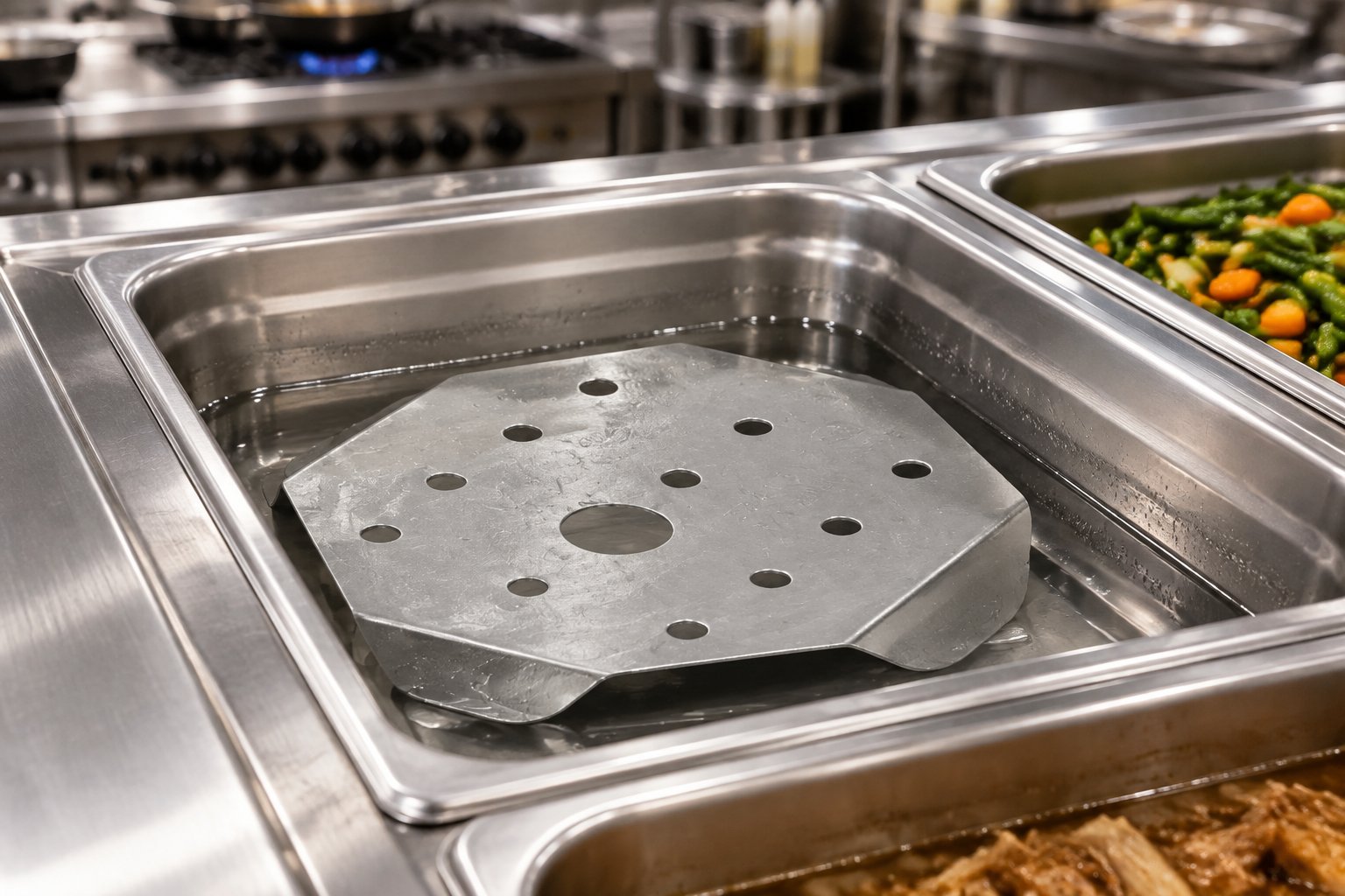 Vollrath 1/6 Size Stainless Steel False Bottom 20600