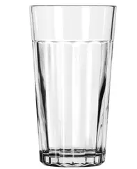 Libbey 16 oz Paneled Cooler Glass 15642 (Case of 36)*