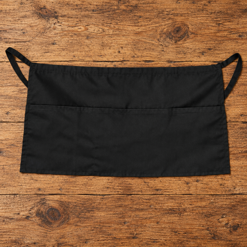 JGB 3-Pocket Black Change Apron with Buckle 1003