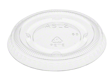 Amhil 1.5-2.5 oz Clear Stone Lid for ASB150, ASB200, ASB250 Containers ASL2