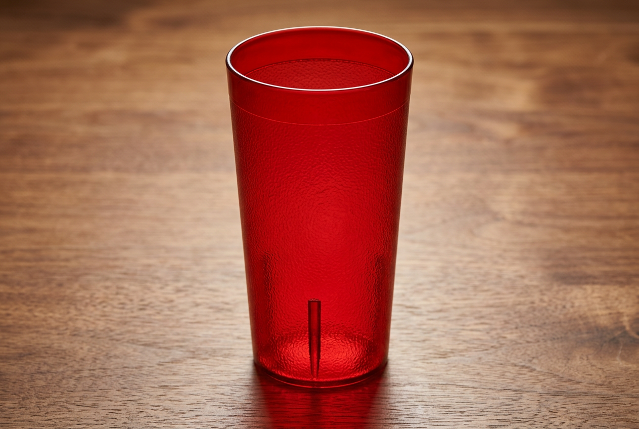 Cambro 9.8 oz Red Colorware Tumbler 950P156 (Case of 72)