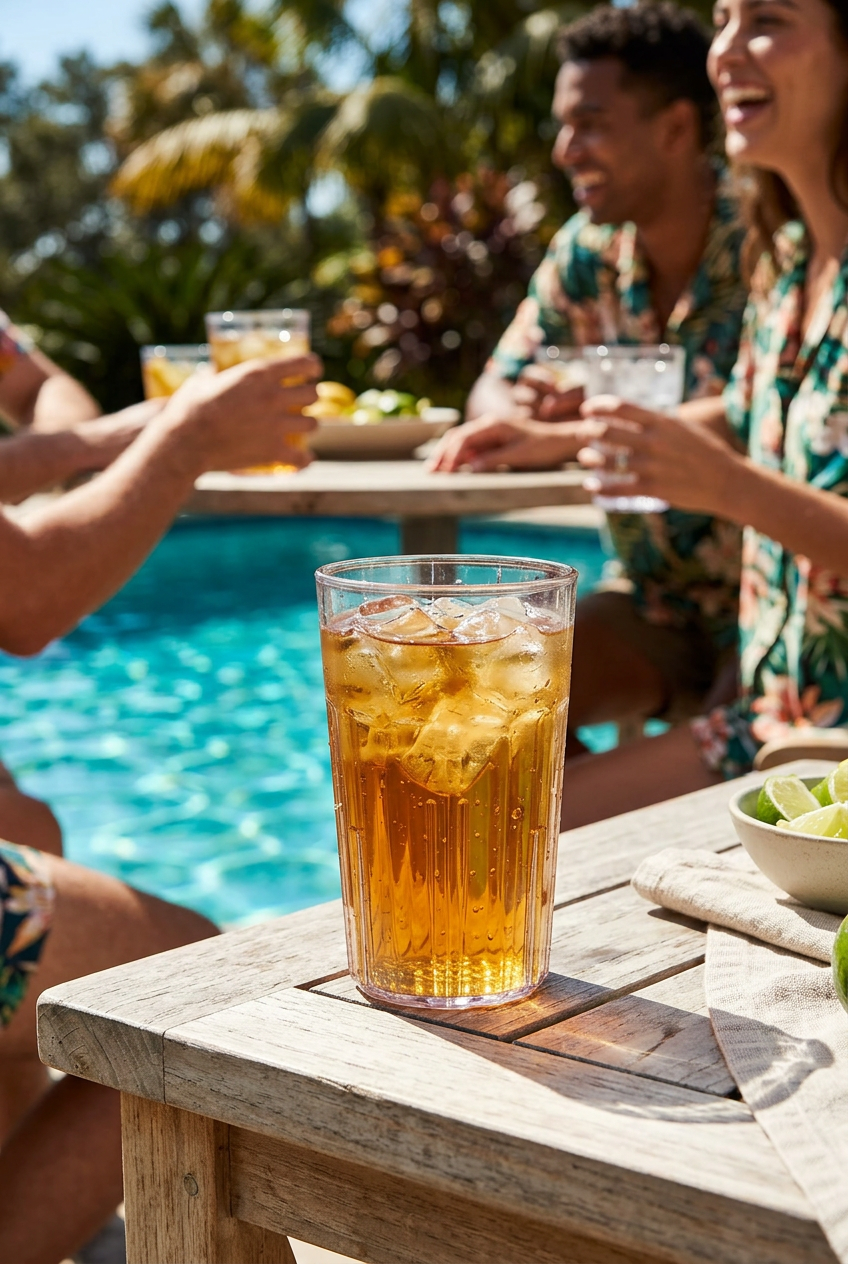 Cambro 8 oz Clear Newport Tumbler NT8152 (Case of 36)