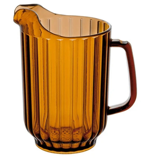 Cambro 60 oz Camwear Amber Pitcher P600CW153