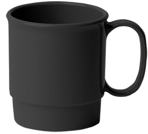 Cambro 7.5 oz Mug 75CW-BLACK 1/1EA