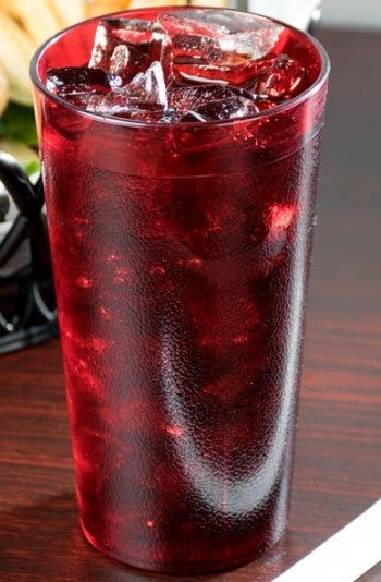 Cambro - Colorware Tumbler, 16.4 oz, Red, 1600P156 - (Case of 72)