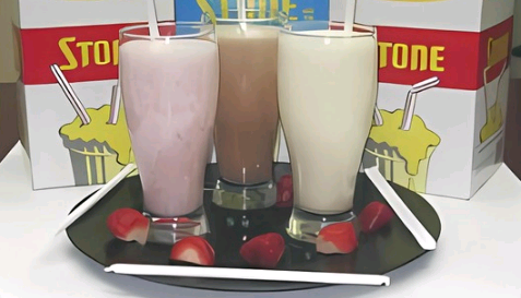 Stone Milkshake Straw 8