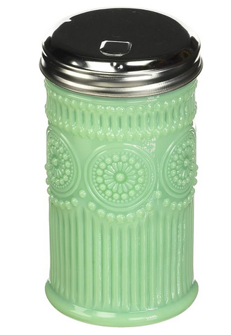 TableCraft - Sugar Shaker, 9 oz, Jadeite Glass-HJ810