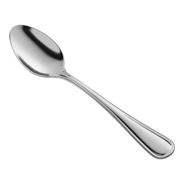 Oneida New Rim 6 1/4" Stainless Steel Extra Heavy Weight Teaspoon T015STSF - 12/1EA*
