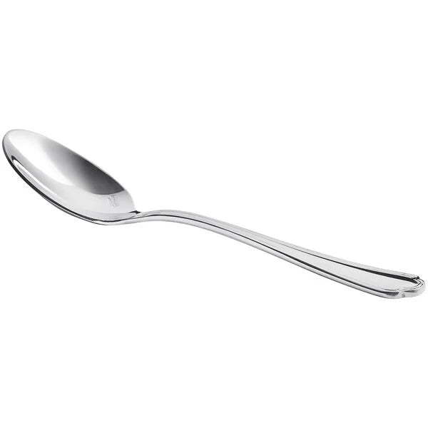 Oneida Sant'Andrea Rossini 4 1/2" Stainless Steel Extra Heavy Weight Demitasse Spoon T314SADF - 12/1EA