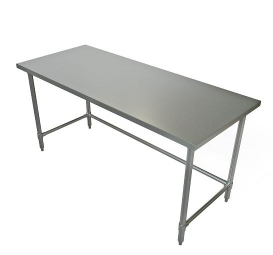 Tarrison 72" X 36"  Stainless Steel Top Work Table TA-WT3672