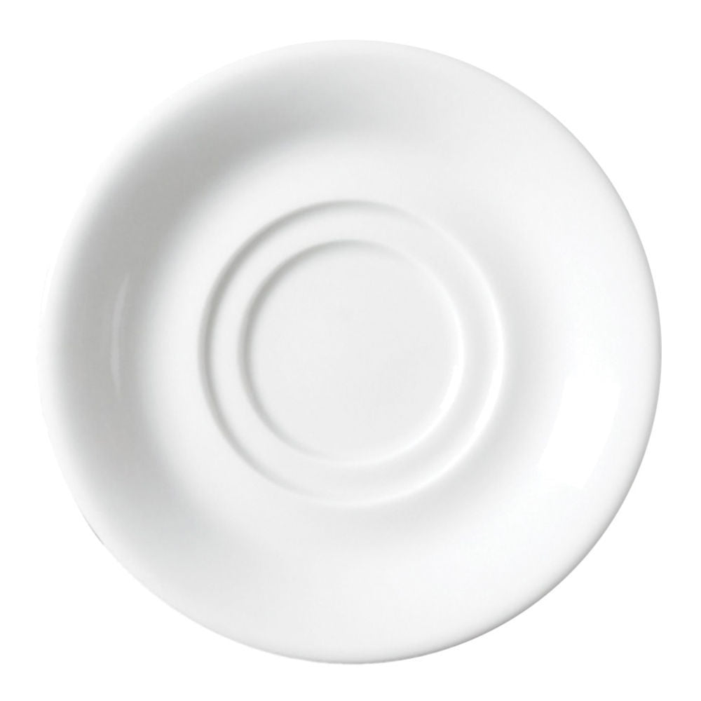 Tableware Solutions - Saucer 6" Double Well 51CCPWD007 - (Case of 24)