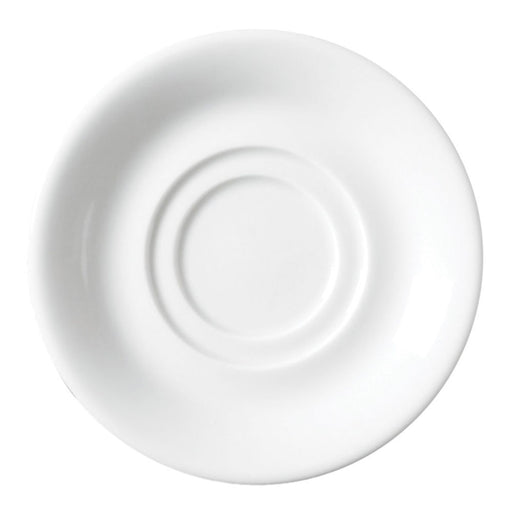 Tableware Solutions - Saucer 6" Double Well 51CCPWD007 - (Case of 24)