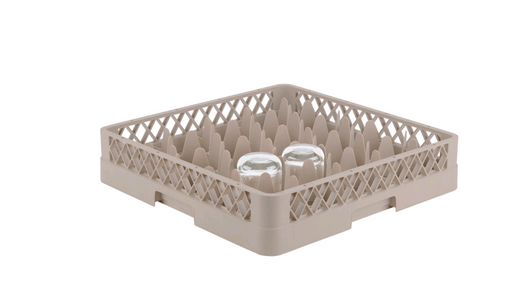 Traex® Rack Max® Full-size 20-compartment Glass Rack Beige TR-11*