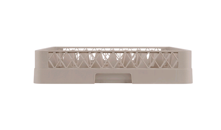 Traex® Rack Max® Full-size 20-compartment Glass Rack Beige TR-11*