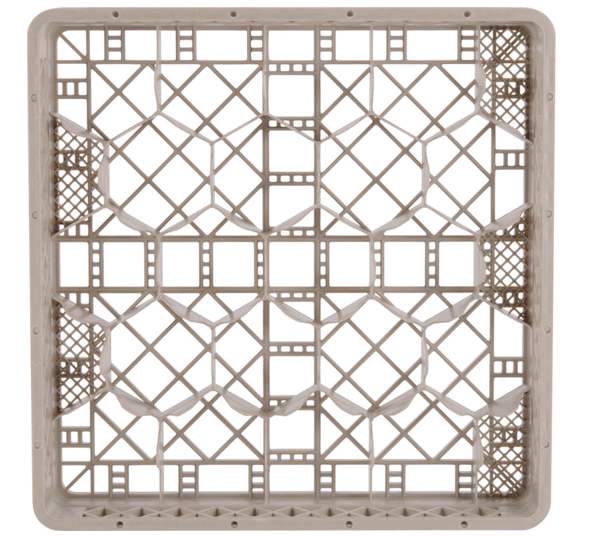 Traex® Rack Max® Full-size 20-compartment Glass Rack Beige TR-11*