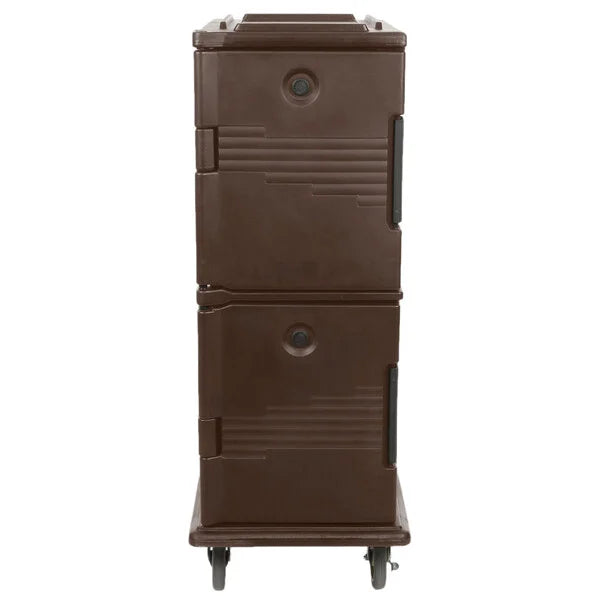 Cambro Ultra Camcart® Dark Brown Insulated Food Pan Carrier - Holds 12 Pans UPC800131 1/1EA*