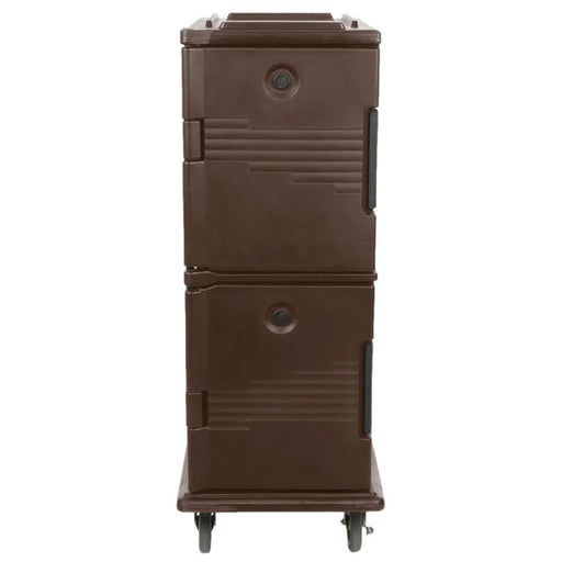 Cambro Ultra Camcart® Dark Brown Insulated Food Pan Carrier - Holds 12 Pans UPC800131 1/1EA*