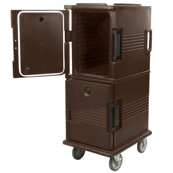 Cambro Ultra Camcart® Dark Brown Insulated Food Pan Carrier - Holds 12 Pans UPC800131 1/1EA*