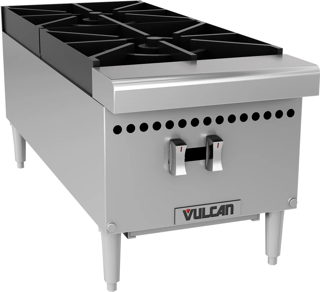 Vulcan 2 Burner Hot Plate VCRH12 - 1/1EA
